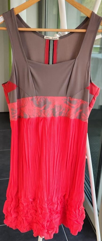 Ensemble 3 pièces Robe Cocktail - blouse et étole T.40, Ophalen