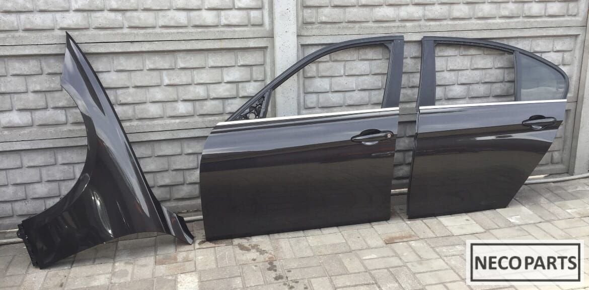 BMW 3 SERIE F30 F31 PORTIER DEUR B65 KLEUR ALLES LEVERBAAR !, Arrière, -, Haillon arrière, Utilisé