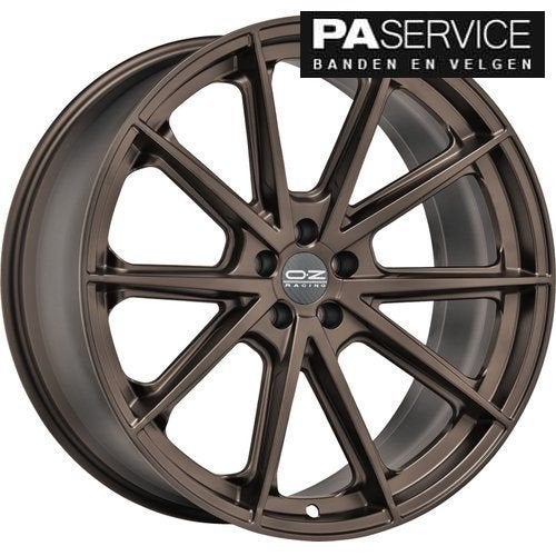 4x 23 inch Matt Bronze OZ Suprema Land Rover Defender velgen, -, -, Banden en Velgen, Nieuw