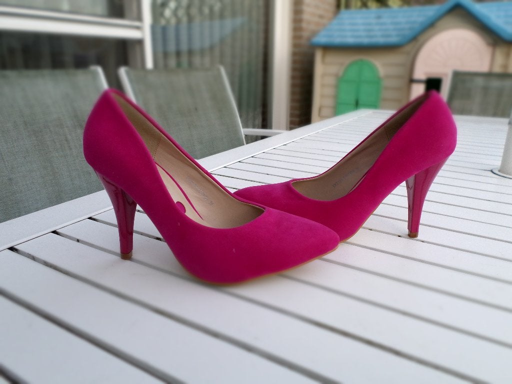 schoenen, Schoenen met lage hakken, Verzenden, Nieuw, Roze