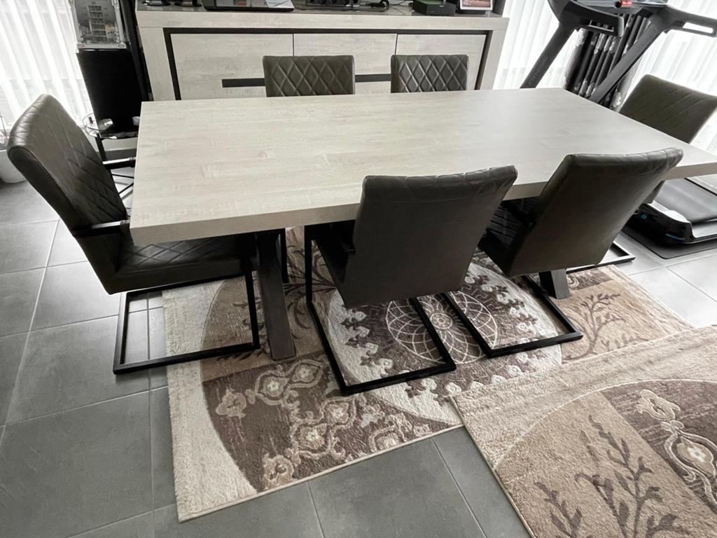 Compleet eetkamer, Huis en Inrichting, Complete eetkamers, 6 tot 8 stoelen, Ophalen