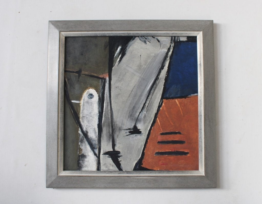 abstract olieverfschilderij, Ophalen