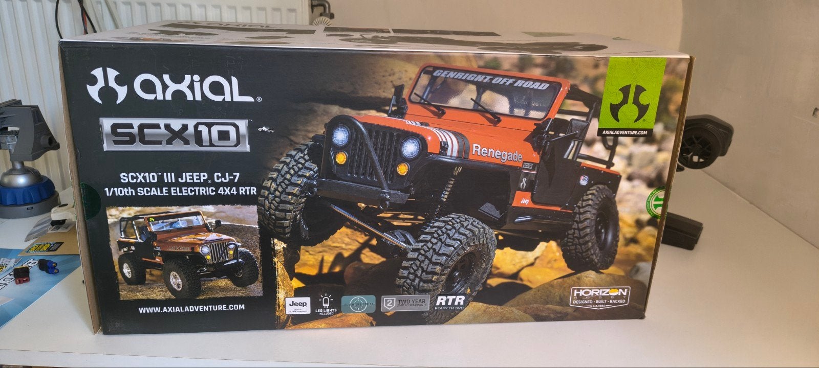 Axial crawler 1/10scx 10, Hobby en Vrije tijd, Elektro, Auto offroad, Nieuw, Ophalen of Verzenden