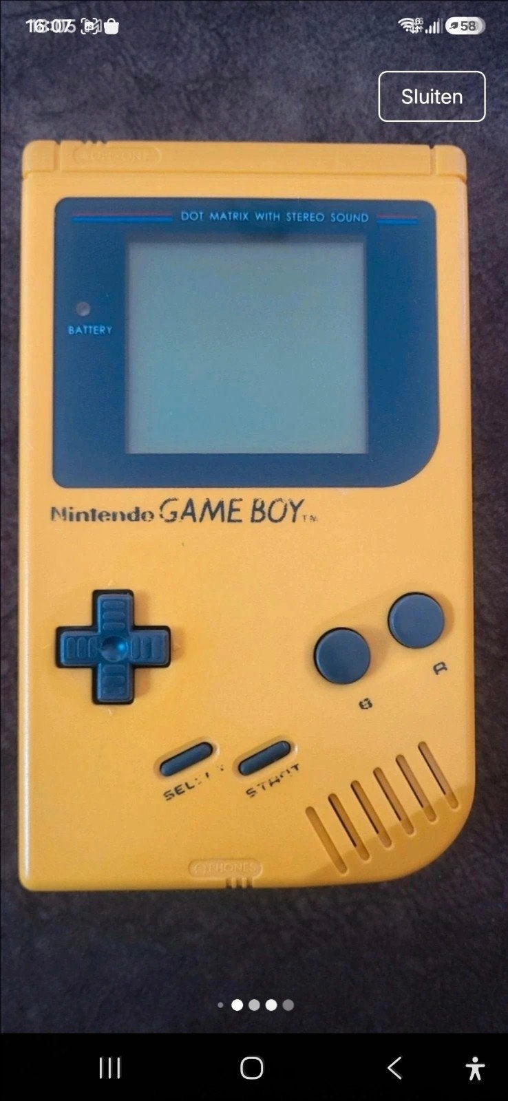 game boy play it loud, Games en Spelcomputers, Spelcomputers | Nintendo Game Boy, Ophalen of Verzenden, Gebruikt