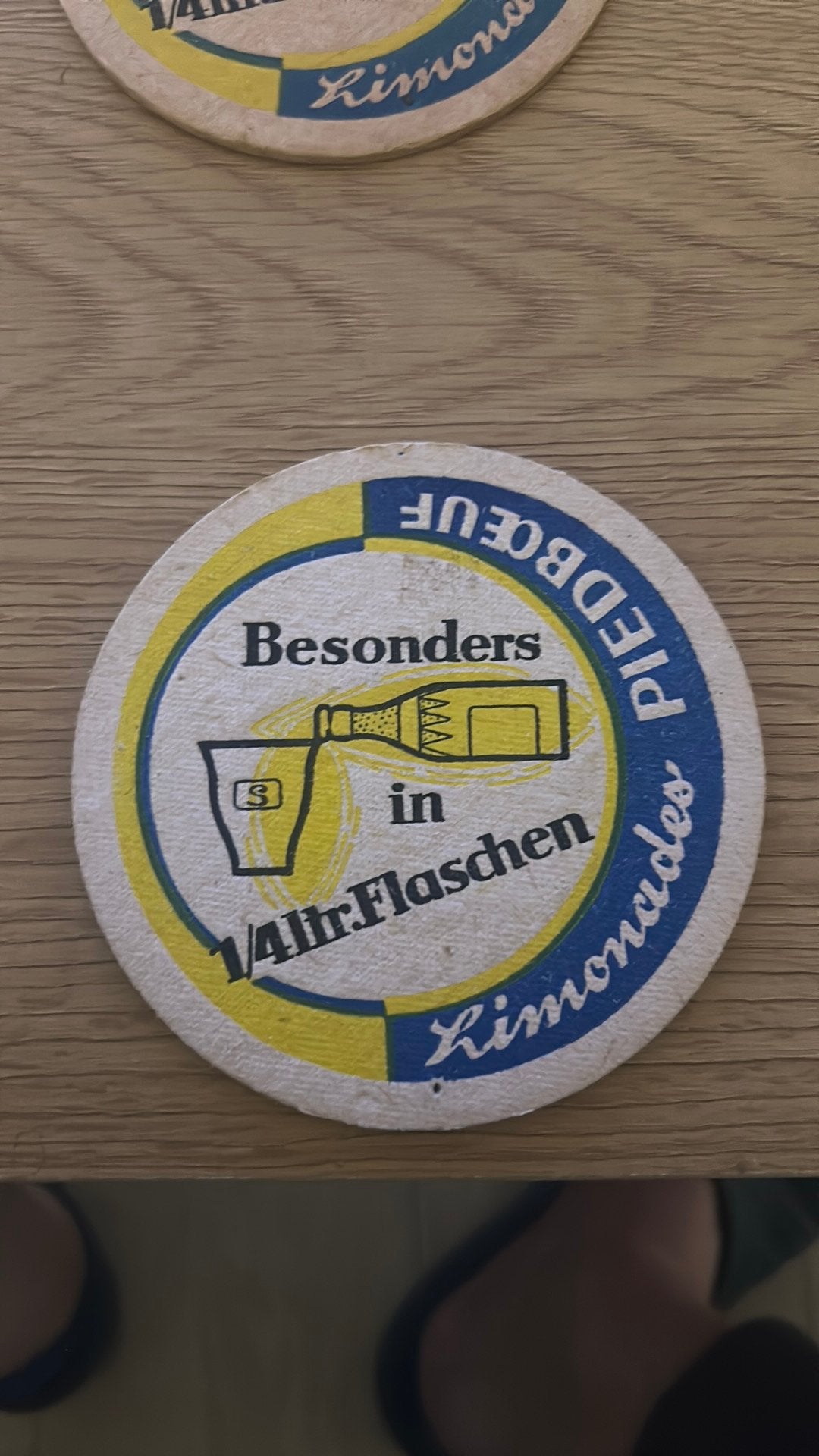 Sous bock Piedboeuf, Verzamelen, Ophalen of Verzenden, Zo goed als nieuw