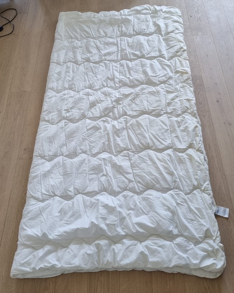 Couette Dream Well, 200 x 200 cm, coton et polyester, Enlèvement ou Envoi, Utilisé, Couverture ou Couette, Blanc