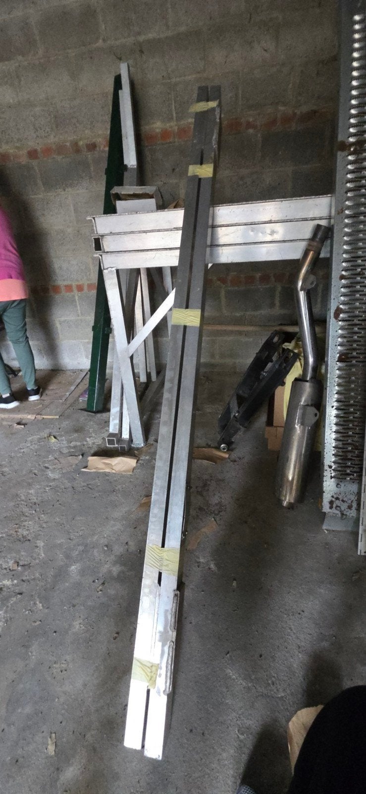 A. Vendre regle en allu, Bricolage & Construction, Métaux, Enlèvement ou Envoi, Aluminium