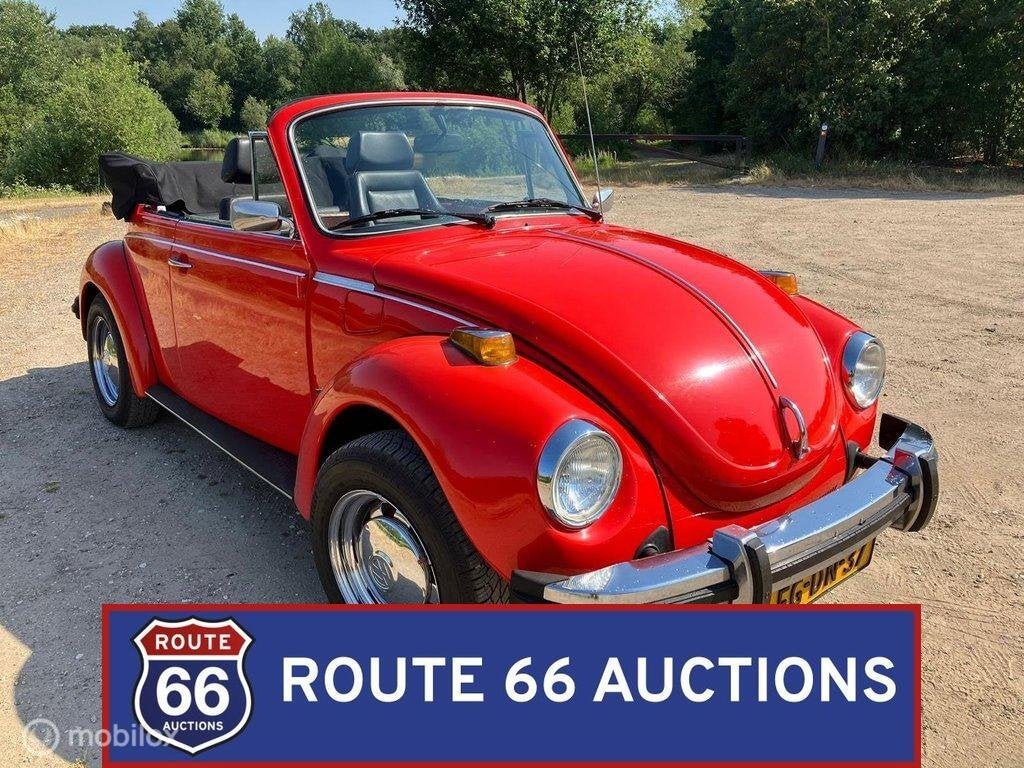 Volkswagen Beetle Cabriolet | 1978 | Route 66 Auctions, Autos, Achat, Entreprise, Autre carrosserie, Essence