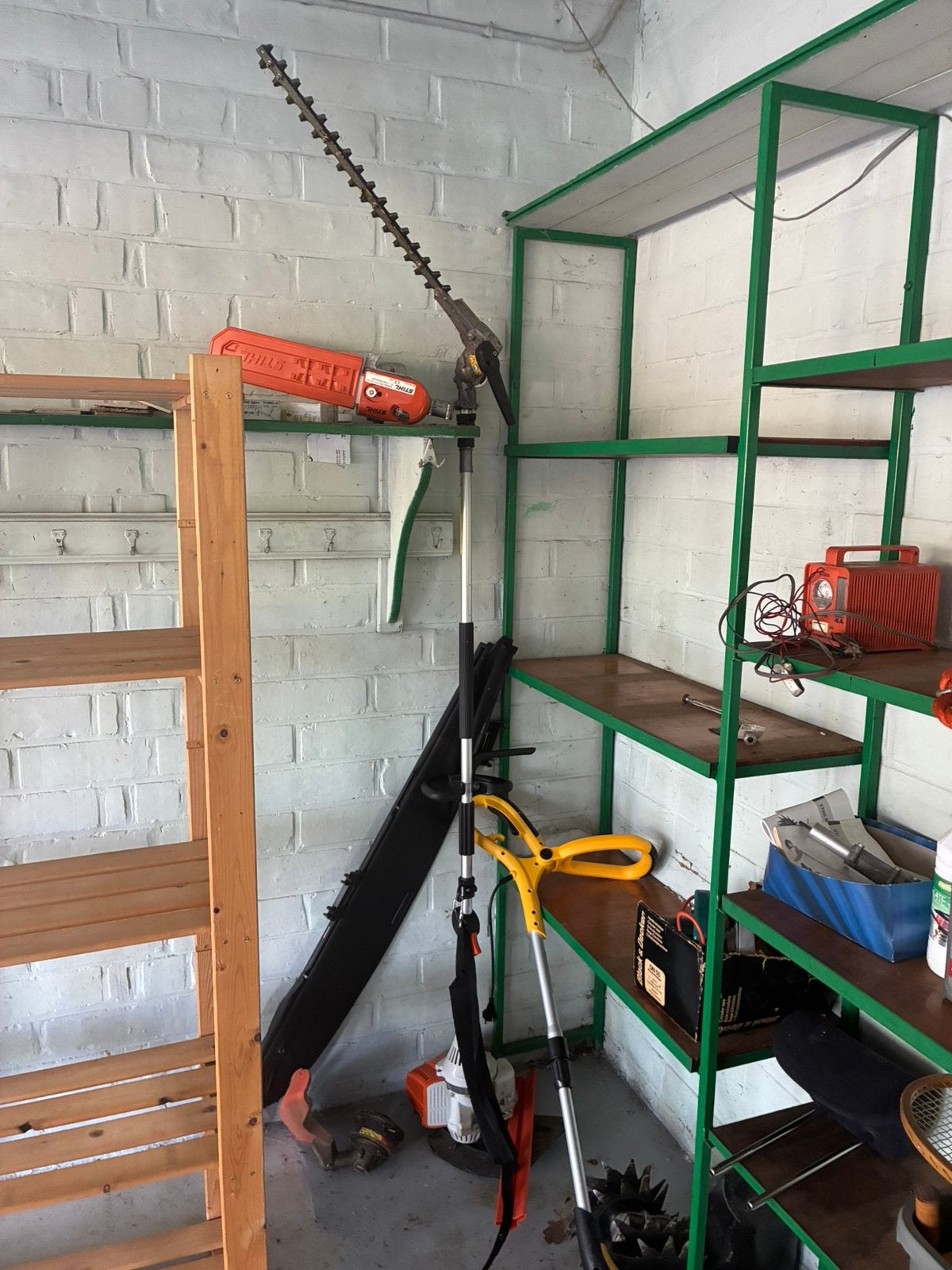 STIHL HL 100 stokheggenschaar + extra, Enlèvement, Utilisé, Essence