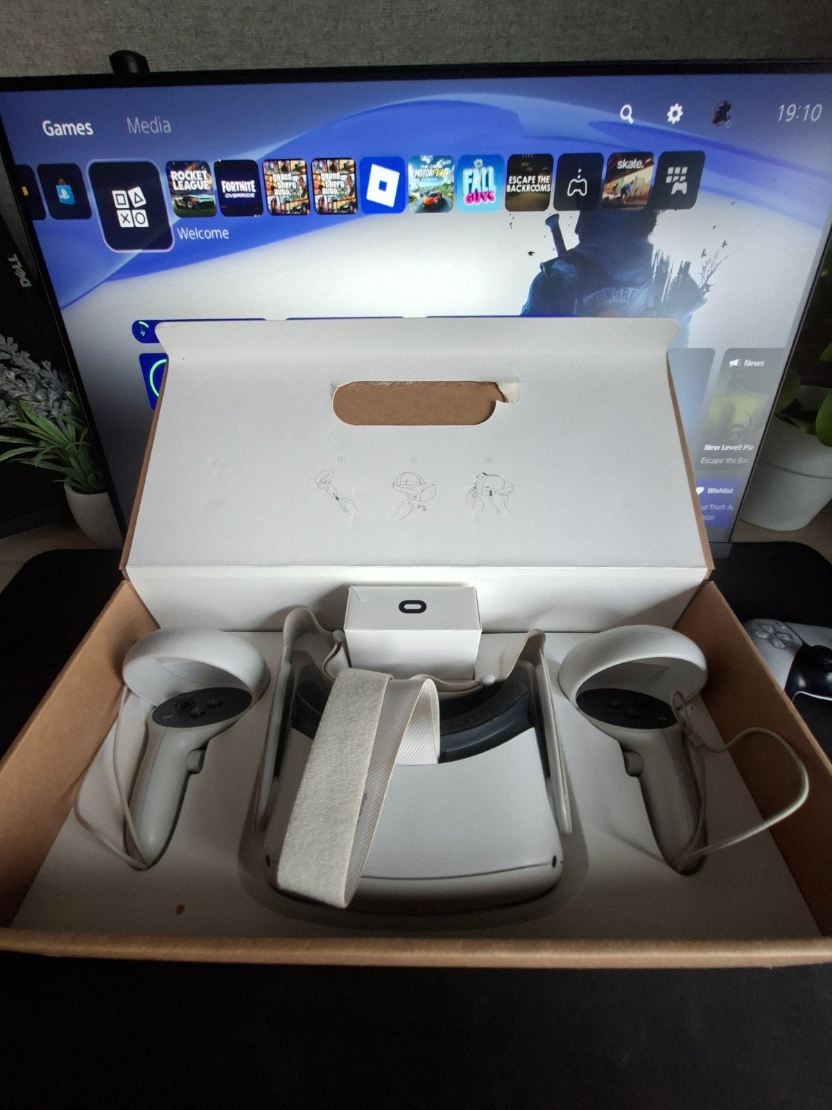 oculus meta quest 2, Games en Spelcomputers, Ophalen of Verzenden, Zo goed als nieuw, VR-bril, Overige platformen