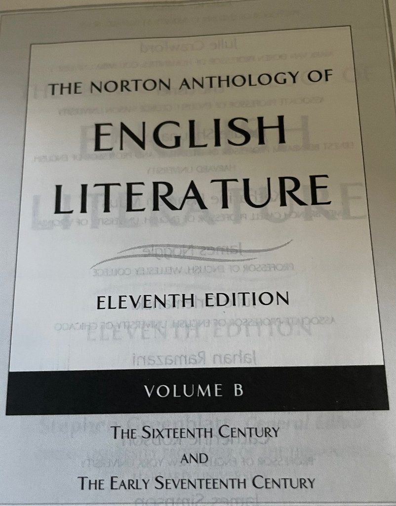 The Norton Anthology English Literature: the restauration, Livres, Livres scolaires, Anglais, Comme neuf, Enlèvement, Diverse auteurs