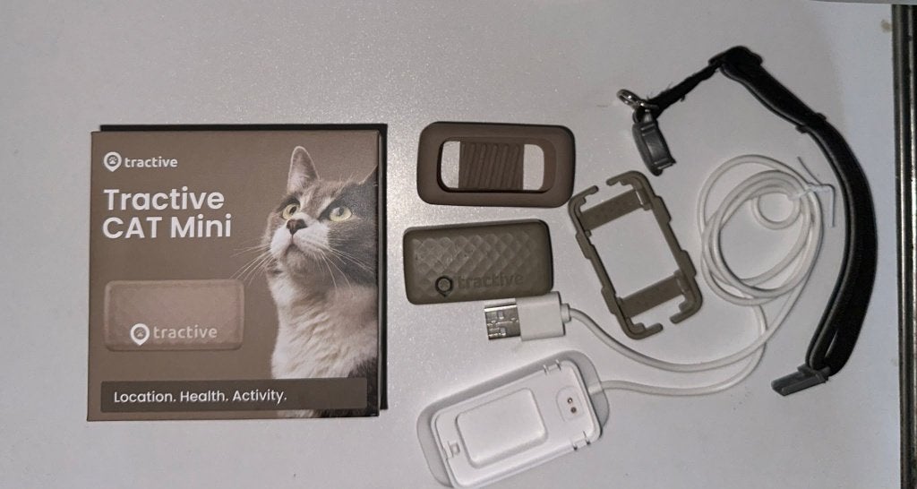Mini-traceur GPS Tractive CAT, Animaux & Accessoires, Enlèvement, Comme neuf