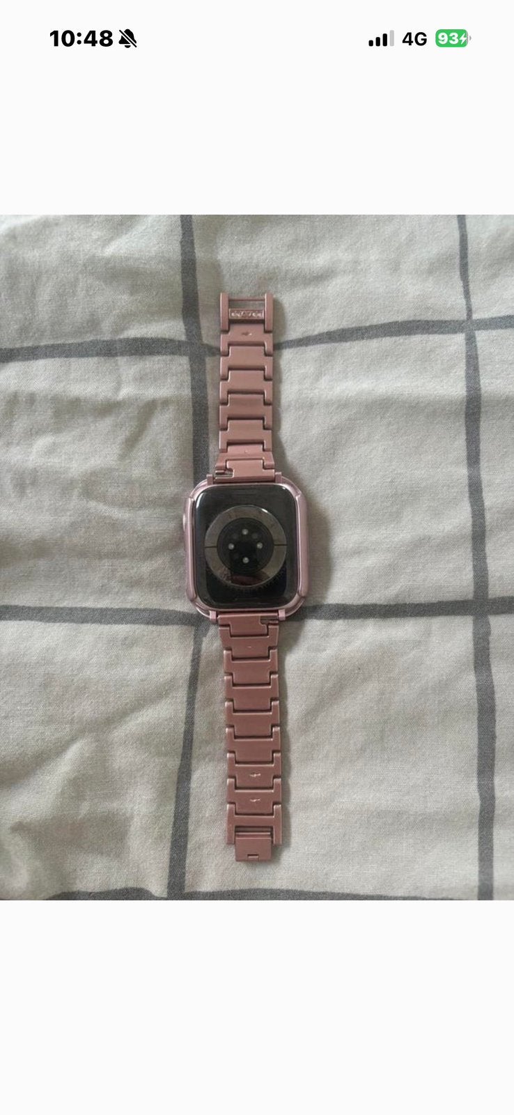 Appel watsch, Bijoux, Sacs & Beauté, Montres de sport, Enlèvement ou Envoi, Utilisé, Rose, IOS