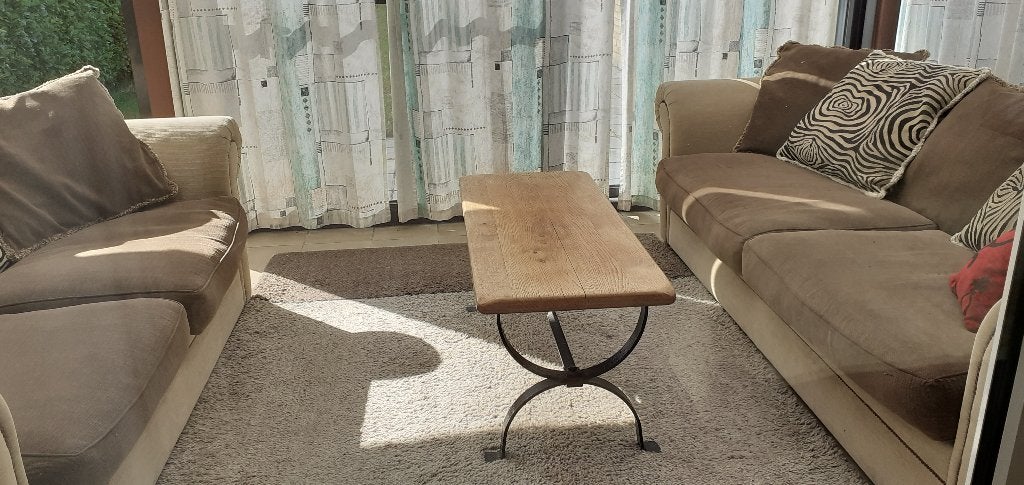 salon, Huis en Inrichting, Zetels | Complete zithoeken, Ophalen, Gebruikt, Stof