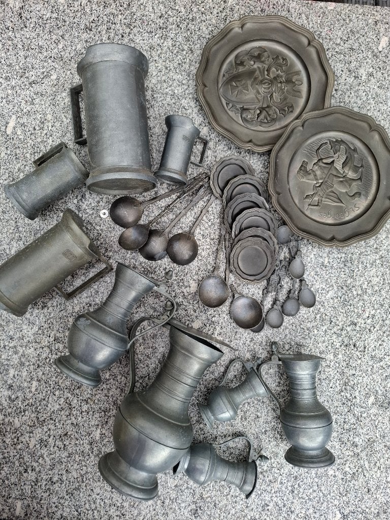 Tinnen voorwerpen, Antiek en Kunst, Ophalen of Verzenden