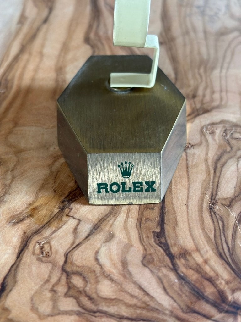 Lot de 2 watch stands displays Rolex vintage, Enlèvement, Comme neuf, Ustensile