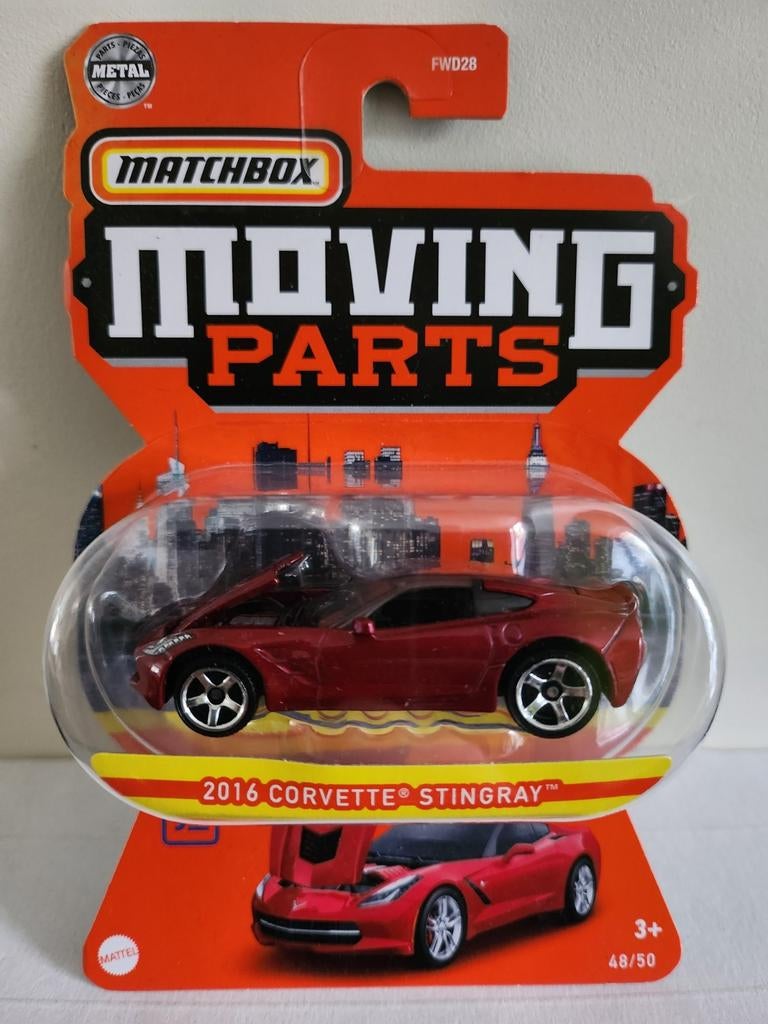 Matchbox Moving Parts 2016 Corvette Stingray (2022), Ophalen of Verzenden
