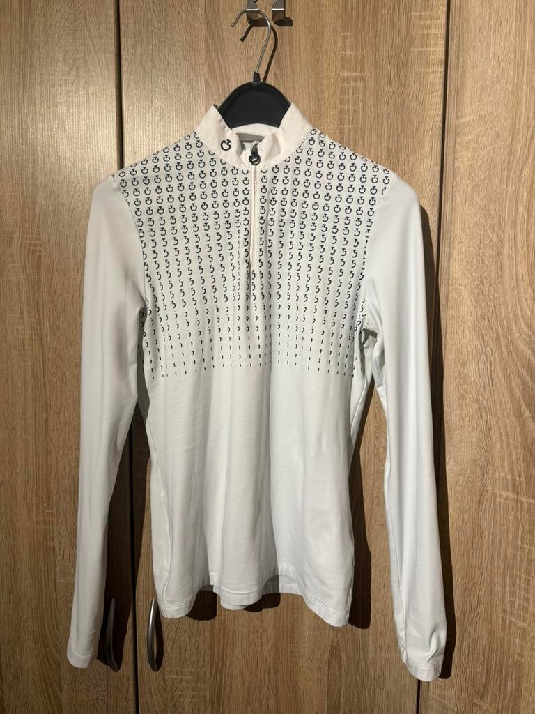 Cavalleria Toscana wedstrijdshirt, Animaux & Accessoires, Vêtements d'équitation, Comme neuf, Femmes, Vêtements d'extérieur, Enlèvement ou Envoi