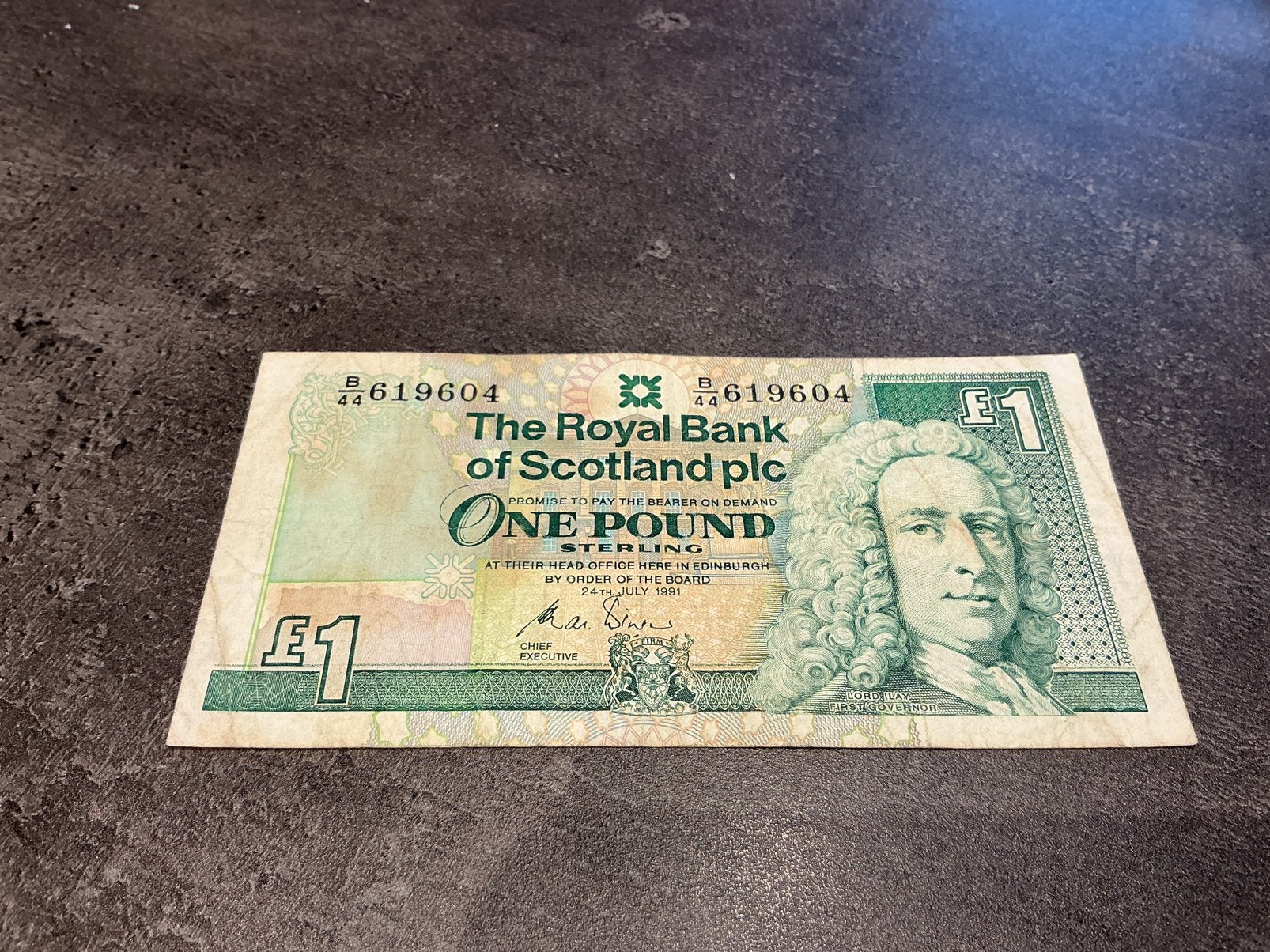 Schotland 1 Pound 1991, Ophalen of Verzenden