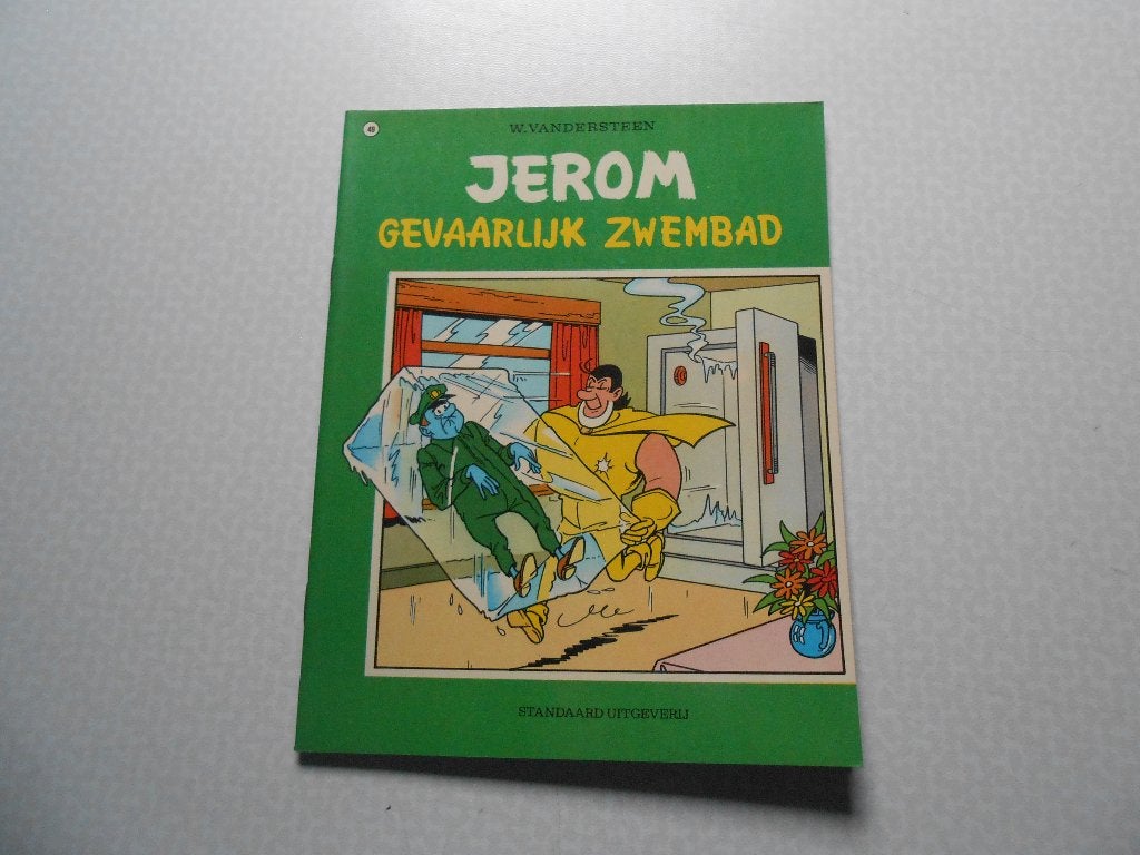 Jerom 49 Gevaarlijk zwembad 1973 1ste druk., Boeken, Willy vandersteen, Eén stripboek, Nieuw, Ophalen of Verzenden