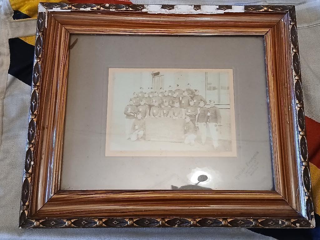 Cadre photo 3 reg artillerie 12 gp 13 bat classe 1911, Collections, Objets militaires | Général, Envoi, Armée de terre, Photo ou Poster