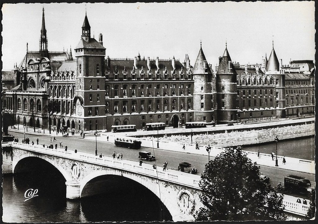 1943 - FRANKRIJK - Paris: Pont de Change & Conciergerie, Verzenden, 1940 tot 1960, Ongelopen, Frankrijk