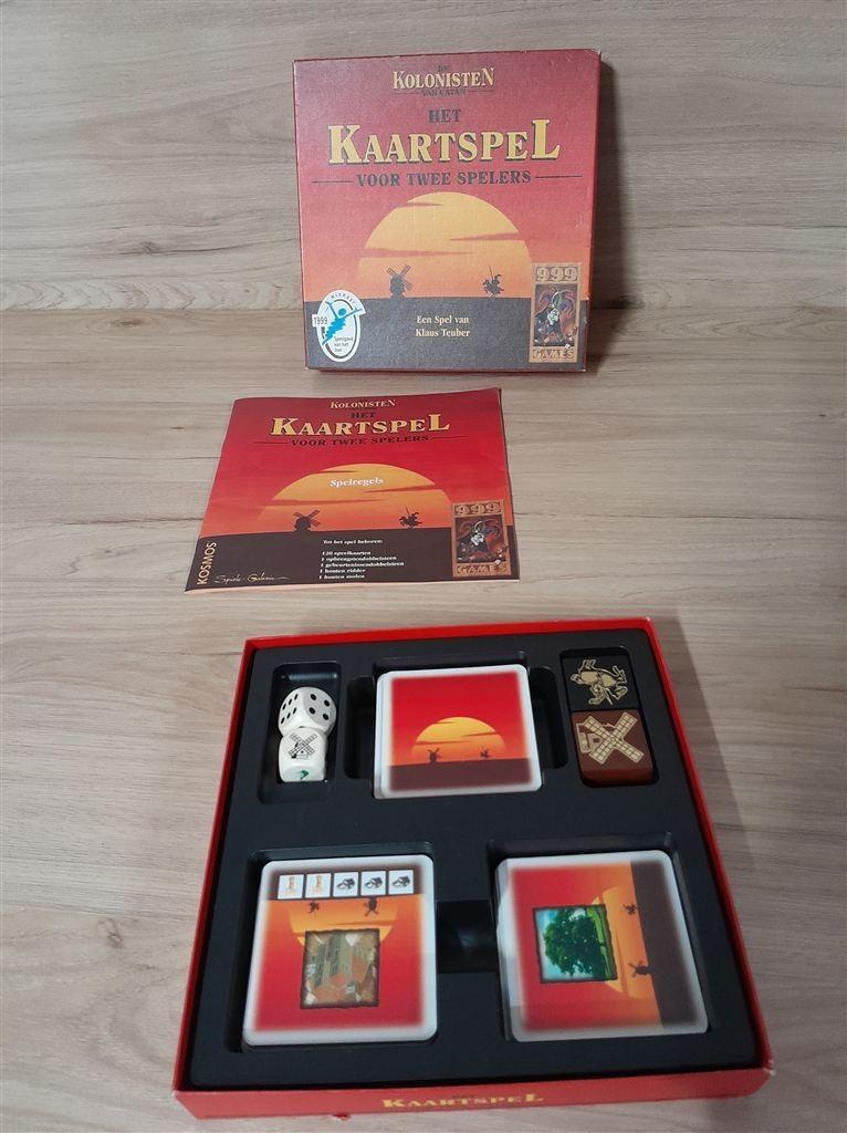 Kolonisten van catan het kaartspel - 999 games - s3113, Hobby en Vrije tijd, Gezelschapsspellen | Bordspellen, Verzenden, Zo goed als nieuw