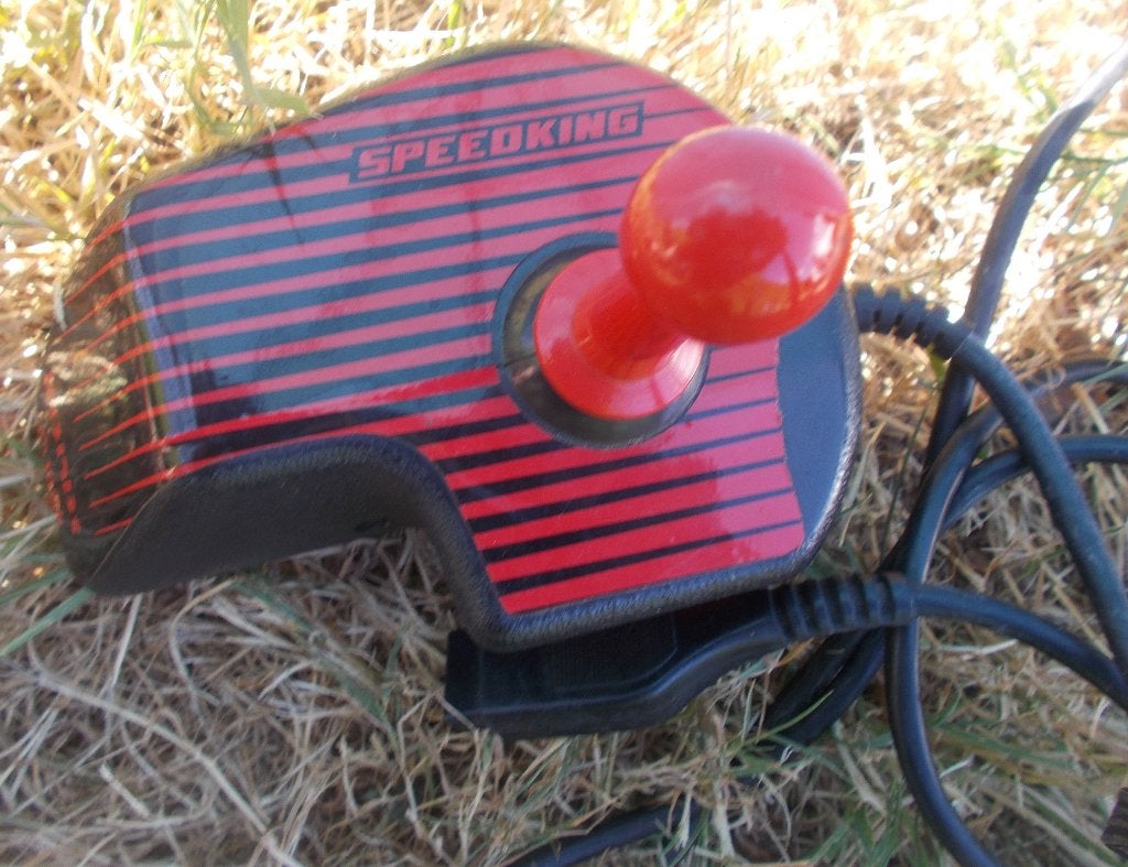 Konix Speedking Vintage Retro joystick (DB9-stekker) 1986, Ophalen of Verzenden, Gebruikt, Jopstick marque Konix