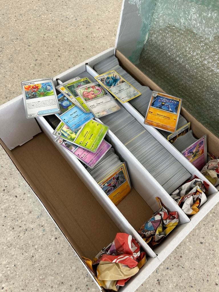 3000+ Pokémon Kaarten, Ophalen