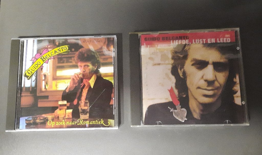 Guido Belcanto - 2 cd's rare, Cd's en Dvd's, Ophalen of Verzenden, Gebruikt, Pop, Album