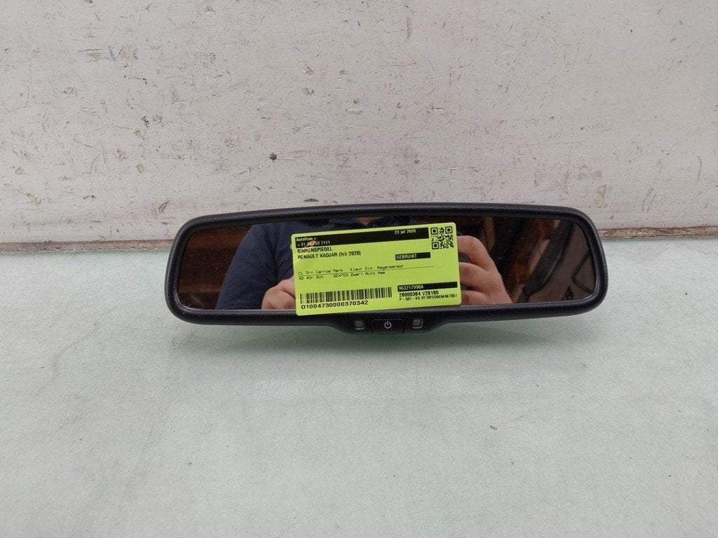 RETROVISEUR INTERIEUR Renault Kadjar (RFEH) (01-2015/-), Renault, Utilisé, Peter-Huppertz-Straße 5
51063  Köln, DE, Dialog.deutschland@renault.de