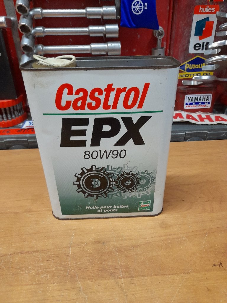 ancienne bidon huile vide castrol epx 80w90, Envoi, Utilisé, Autres types