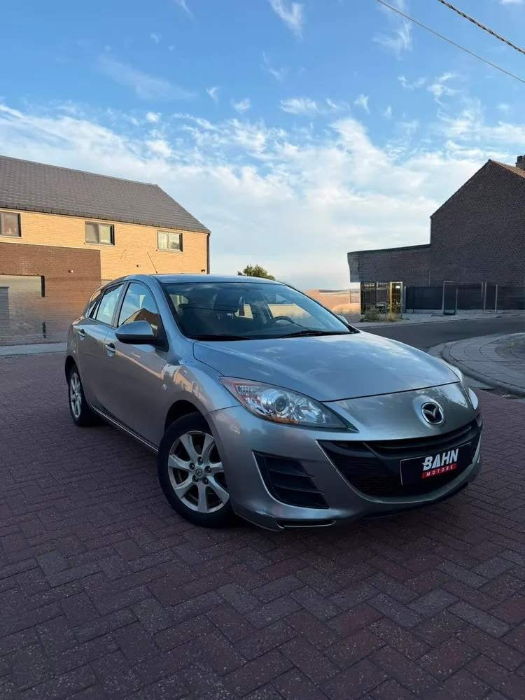 Mazda 3, Auto's, Mazda, Airconditioning, Bedrijf, Handgeschakeld, Zilver of Grijs