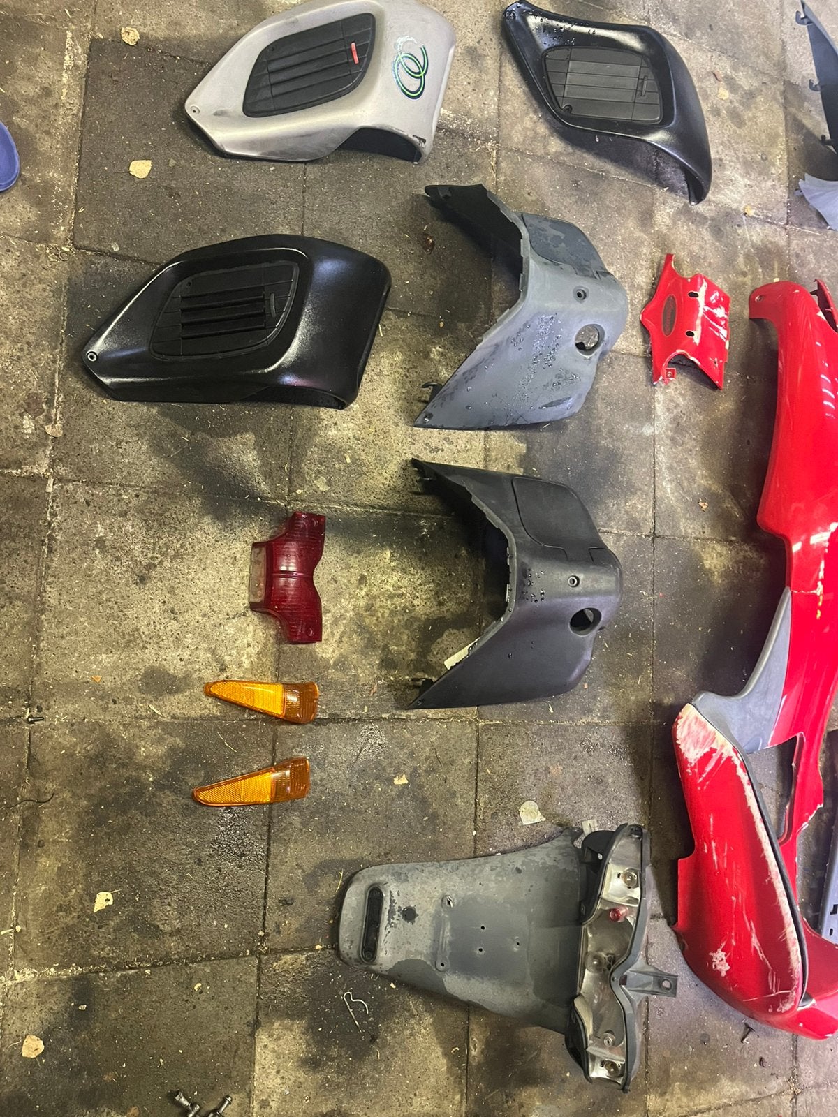Gilera runner kappen, Enlèvement