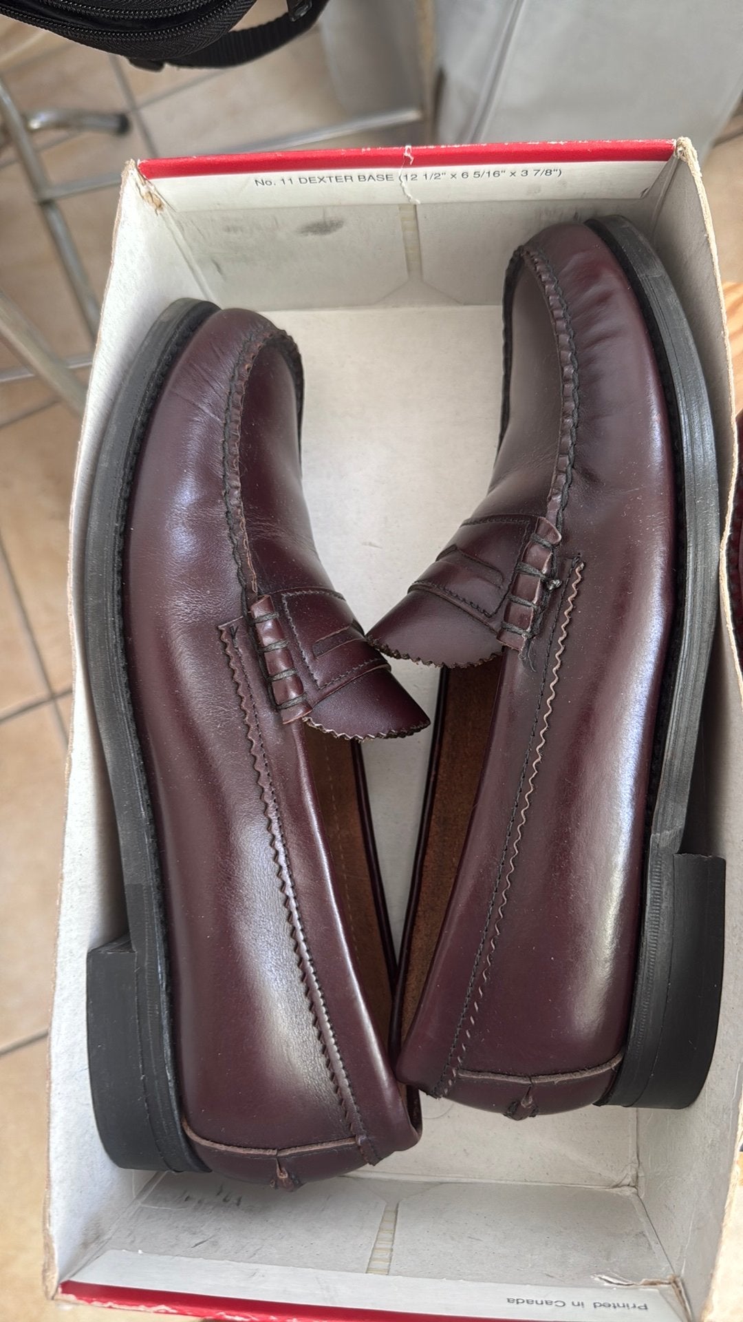 Dexter / sebago mocassins usa handsewn penny leofers, Enlèvement ou Envoi, Comme neuf