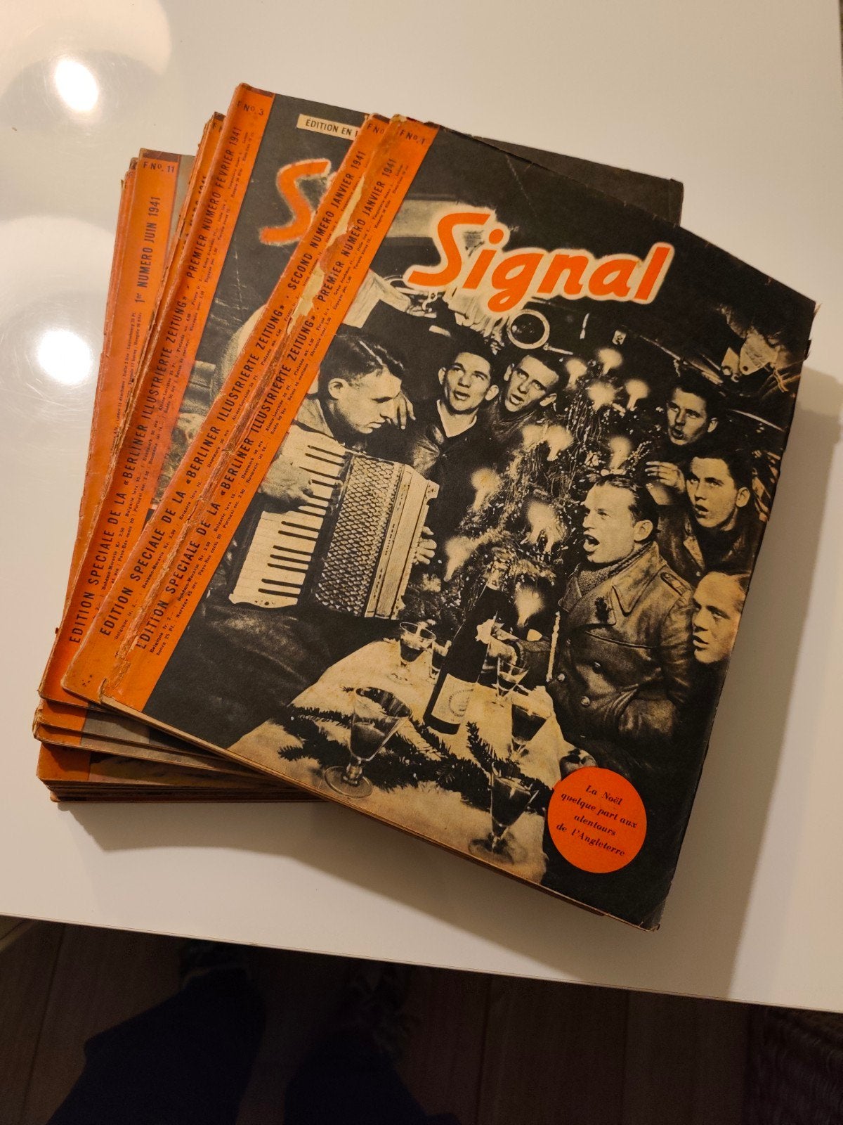 Collection de magazines SIGNAL – Année 1941 – 24 numéros, Collections, Revues, Journaux & Coupures, Enlèvement ou Envoi