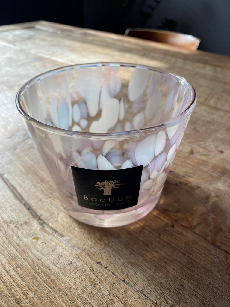 Baobab MAX 10 white pearls, Enlèvement ou Envoi, Comme neuf, Bougie