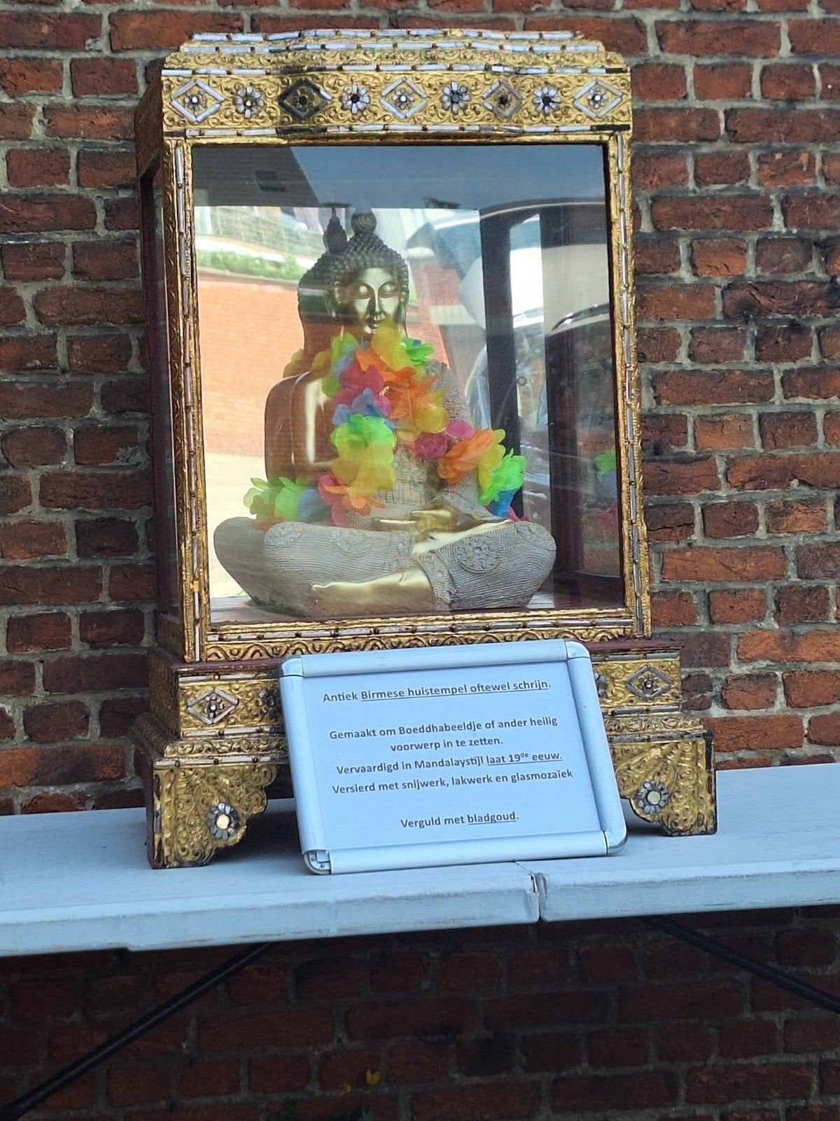 Temple-maison birmane, Antiquités & Art, Enlèvement, Sculpture, Décoré