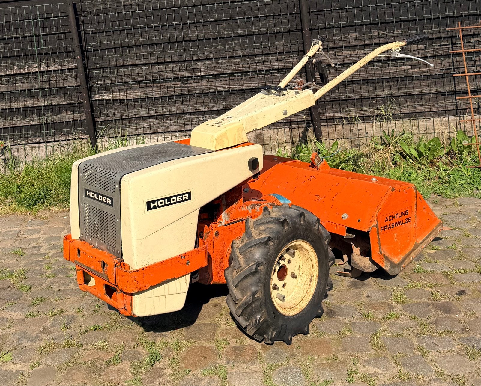 tuinfress, Ophalen, Zo goed als nieuw