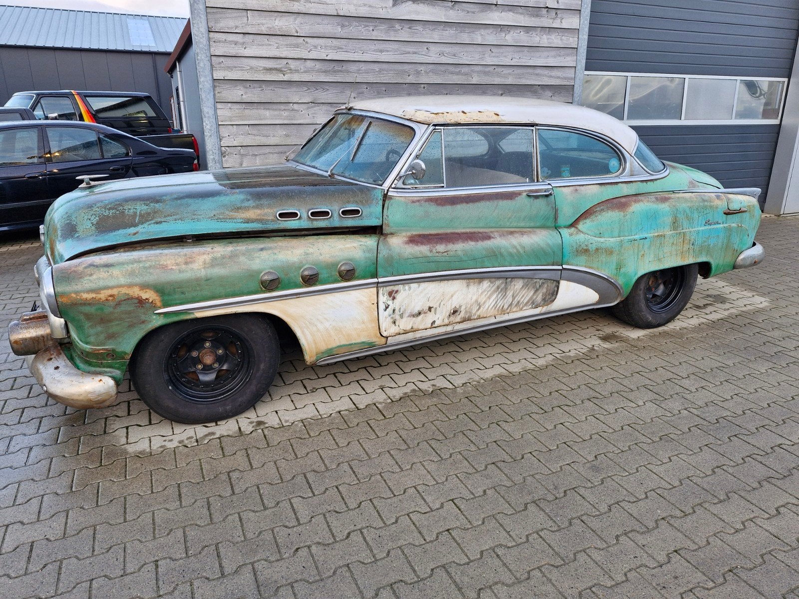 1952 buick coupé, straight eight, foto 1