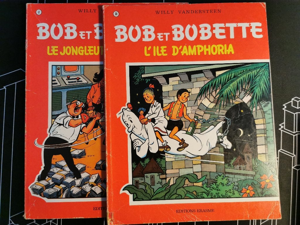 Bob & Bobette 124 Albums (67-234), Collections, Enlèvement ou Envoi, Bob et Bobette, Utilisé