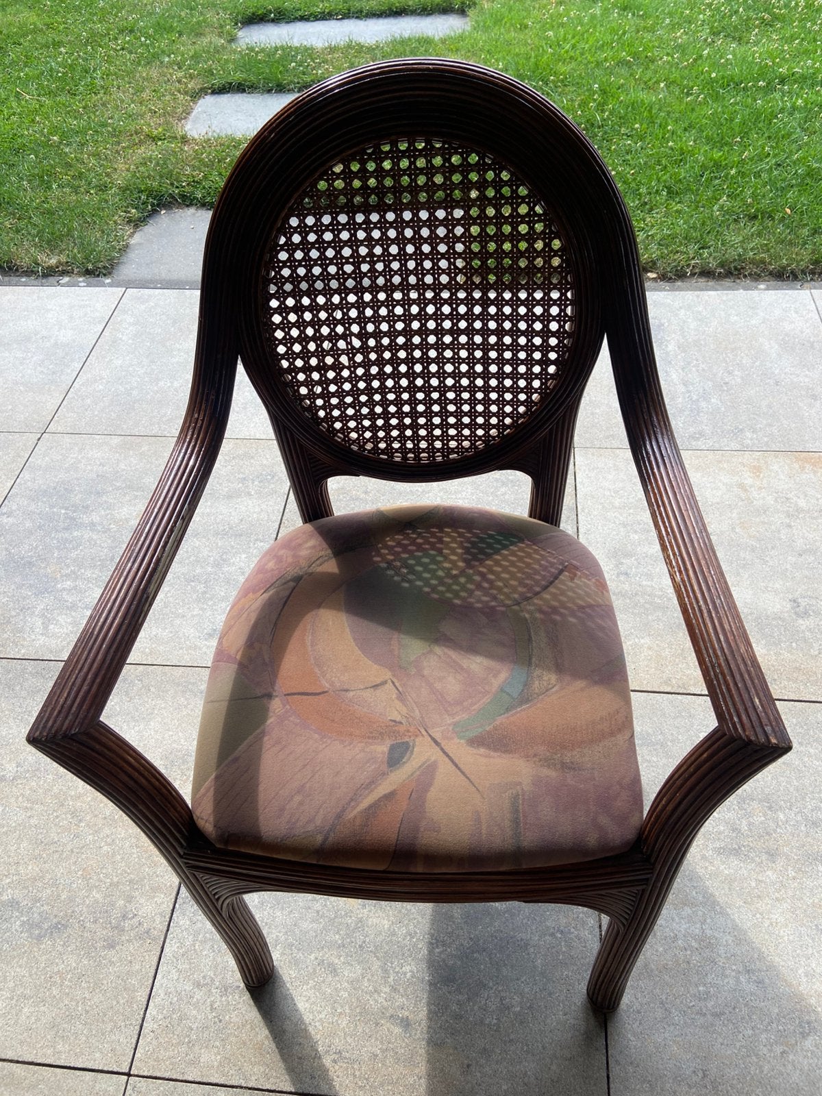 Gratis af te halen houten(rotan) stoelen, Enlèvement, Utilisé, Rotin