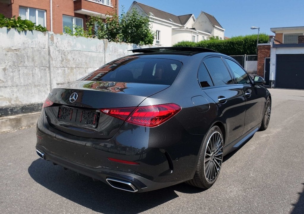 Mercedes-Benz C 220 d AMG Line Int./Ext. 9G-Tronic Pano/Cuir, Autos, Mercedes-Benz, Cuir, Achat, Euro 6, Entreprise