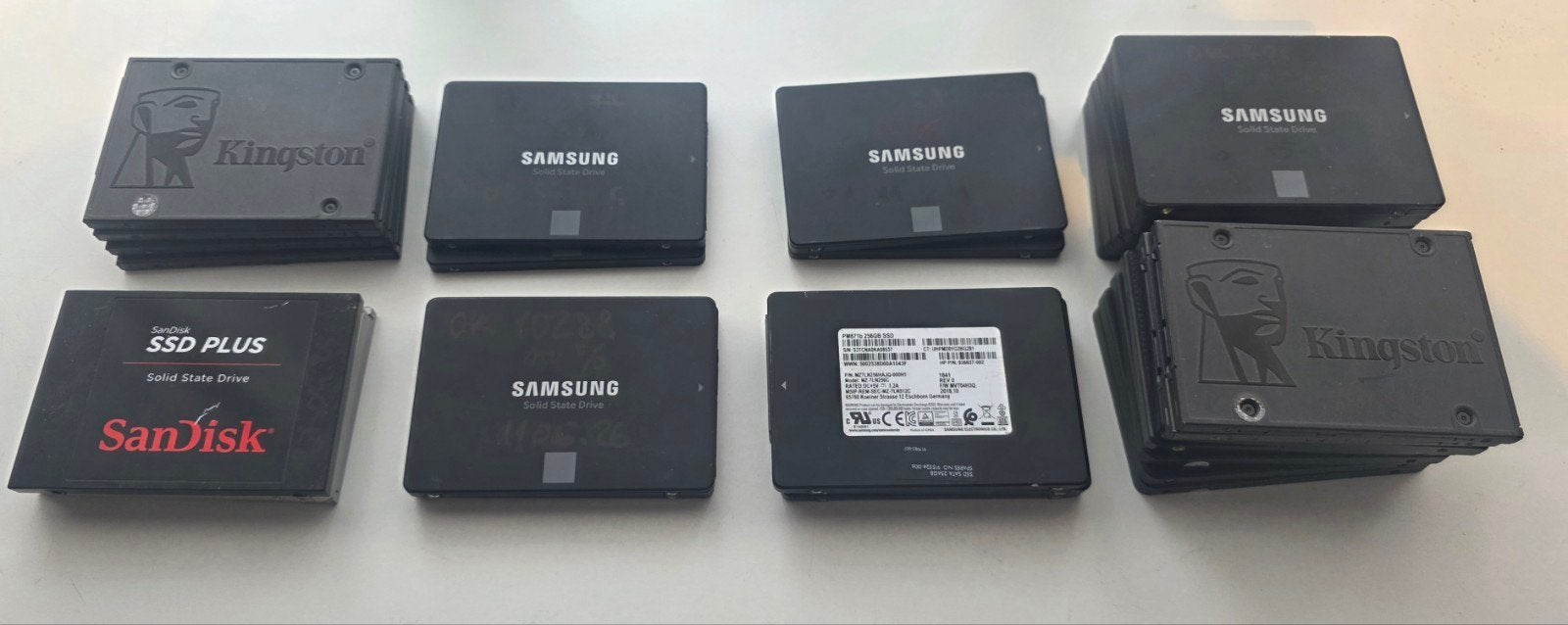 250-500Gb SATA SSD van verschillende merken, Audio, Tv en Foto, Walkmans, Discmans en Minidiscspelers