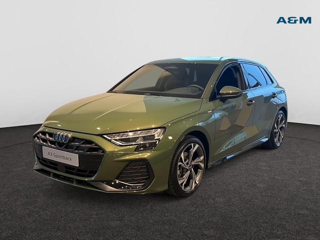 Audi A3 Sportback A3 Sportback 30 TFSI Sport Edition S troni, Auto's, Audi, Automaat, Lederen bekleding, Zilver of Grijs, A3