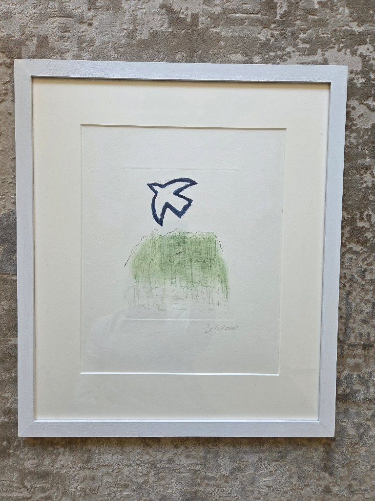 Roger Raveel ets, Antiek en Kunst, Kunst | Etsen en Gravures, Ophalen of Verzenden, Ets, Genummerd