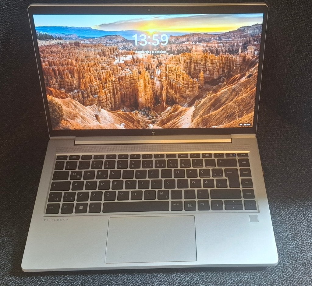 HP Elitebook 645 14inch G10, Hp, 256 GB, 2 tot 3 Ghz, 8 GB