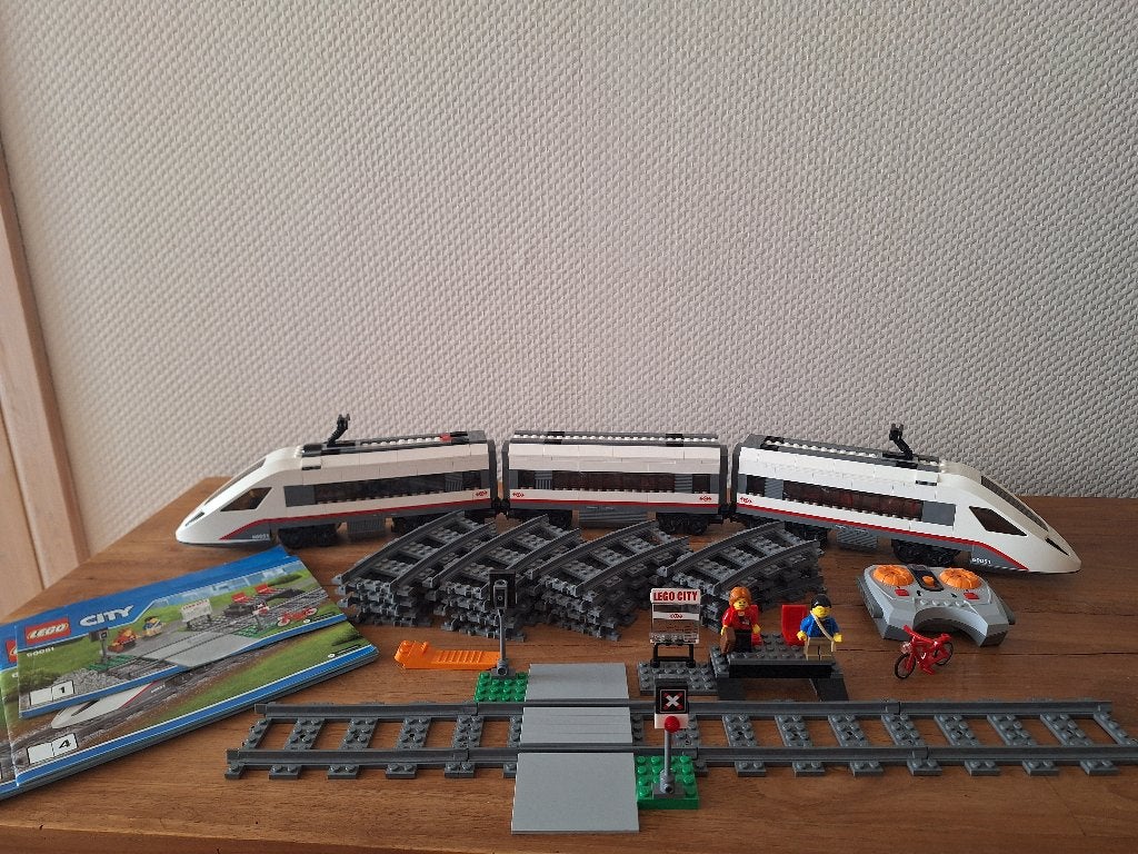 lego city tgv trein 60051, City, Enlèvement ou Envoi, Lego, Ensemble complet