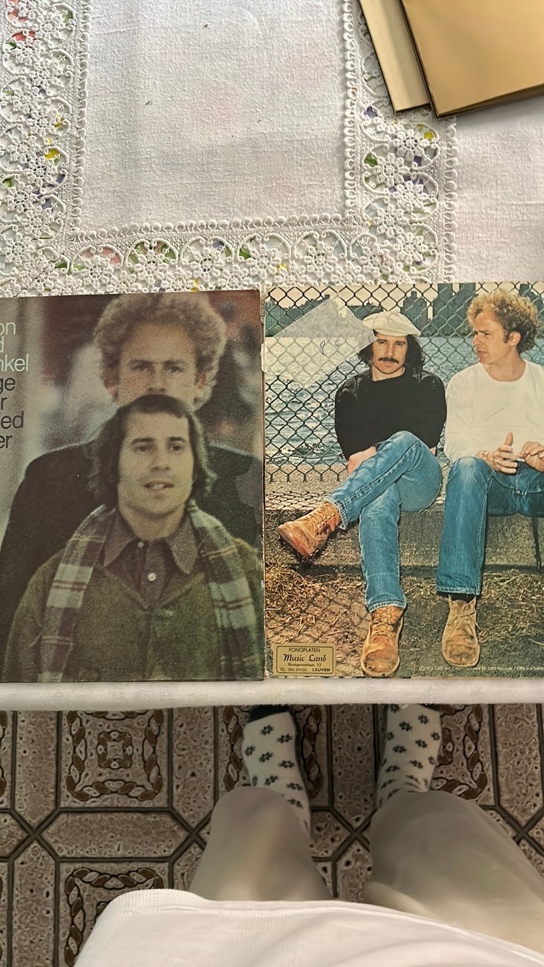 2 LP vinyl SIMON ANDGARELINKEL, Colored vinyl, Ophalen, Zo goed als nieuw, LP