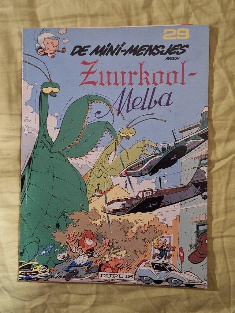 de minimensjes 29: zuurkool-melba, Eén stripboek, Ophalen of Verzenden, Zo goed als nieuw